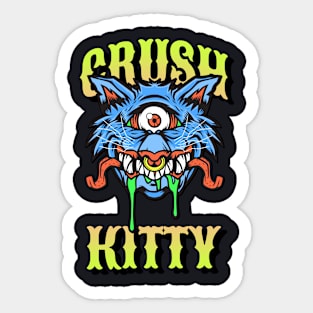 Crush kitty Sticker